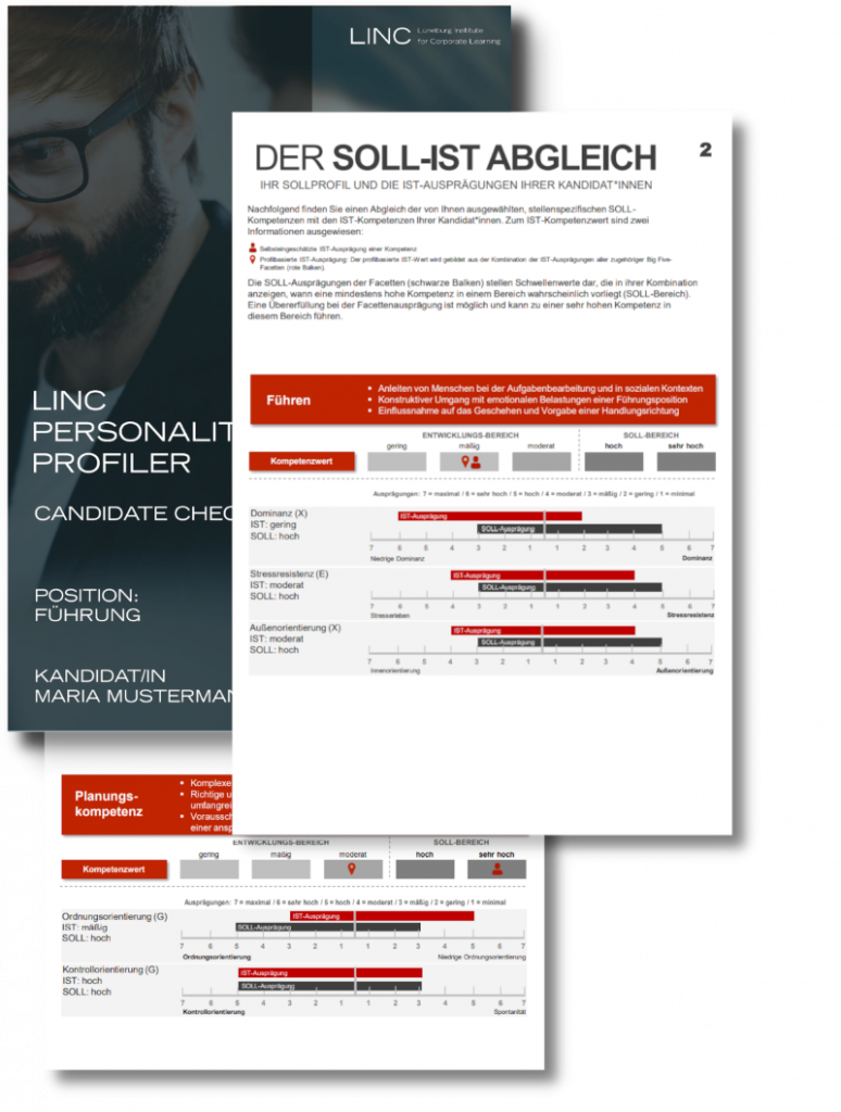 LINC Personality Profiler im Talentmanagement und Recruiting